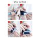 Baby Finger Protection - Adjustable & Breathable Silicone Finger-Socket Guard for Toddlers - Safe & Comfortable Blue Wristband - Buy Online on GoSupps.com
