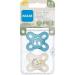 Mam Skin Soft Silikon Schnuller f r Neugeborene 0-2 Monate Extra Klein 4er Set mit Sterilisationsboxen Ideal f r Jungen - Buy Online on GoSupps.com