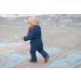 Disana Baby's Jumpsuit/Onesie 74-80 Lagoon - Organic Merino Wool Baby Playsuit - Buy Online on GoSupps.com
