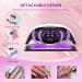 Nail Lamp Gel Nail Lamp Nail Dryer UV Lamps for Gel Nails LED Nail Lamp with Automatic Sensor / 4 Timer Setting Home and Salon Blue - Buy Online on GoSupps.com