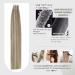 Moresoo Human Hair Tape in Extensions 18 Inch Light Brown Highlighted with Blonde - 20pcs 50g 9AP60 - Buy Online on GoSupps.com