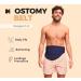 SIIL Stoma Belt | Blue Ostomy Bathing Belt for Men | Comfortable Stoma Support & Bandage - Buy Online on GoSupps.com