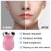 2023 New Microcurrent Face Roller - Lift and Tighten Skin | USB Mini Facial Rejuvenation Device in Pink - Buy Online on GoSupps.com