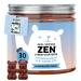 Zen Soyons Zen Gummies avec 85mg d'Ashwagandha Stress et D tente Complexe B avec vitamines B12 B1 B2 et B6 L-th anine 30 unit s (1 mois) V gan Sans sucre Bears with Benefits