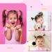 Funtopia 336-Piece Colorful Hair Tie Set for Girls - 24 Colors 2mm Non-Metal Elastic Bands with Organizer Box - Buy Online on GoSupps.com