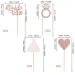 Bride to Be Cupcake Toppers 24 PCS | Wedding Bridal Shower Bachelorette Party Decorations - Rose Gold - Buy Online on GoSupps.com