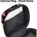 Stylish Menstruation Pad Bag with Zipper Flower Pattern Women's Napkin & Tampon Organizer for Girls - Buy Online on GoSupps.com