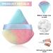 Molain Velvet Triangle Powder Puff Set - 2 Pack Makeup Sponges for Foundation & Body Powder - 6 Colorful Options - Buy Online on GoSupps.com