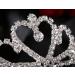 Mini Heart Rhinestone Tiara for Wedding Bride Prom Birthday - Lovelyshop (1 Pack) - Buy Online on GoSupps.com