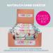 Leepur Organic Energy Bar Coconut Cream - 15x50g | Vegan Gluten-Free No Added Sugar | Paleo Power Snack | Big Box 15 Pieces - Buy Online on GoSupps.com