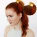 Metal Circle Hair Cuff Set - 3 Styles (Gold) | Elastic Hair Bands for Women & Girls - Buy Online on GoSupps.com