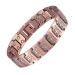 Copper Bracelet for Men 99.9% Pure Copper Adjustable Cross Christian Magnetic Bracelet with Easy Link Fashion Jewelry Present (0152)