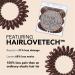 Invisibobble Original Hair Tie - Brown | 3x Spiral Hair Ties for All | Designed in Munich - Buy Online on GoSupps.com