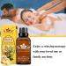 Ginger Oil Lymphatic Drainage Massage (5 Pack) - 100% Natural Plant Aroma Oil for Belly Drainage - Arnica & Grapeseed Massage Oil - Buy Online on GoSupps.com