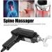 Chiropractic Adjustment Tool | Electrical Spine Massage Gun for Joint Pain Relief & Body Relaxation (Black EU) - Buy Online on GoSupps.com