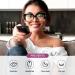 LVIOE Blue Light Filter Glasses - Reduce Eye Strain for Gamers & Non-Glasses Wearers | Stylish Blue & Brown Frames - Buy Online on GoSupps.com