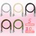Paxcoo 50Pcs Necklace Cord with Clasp - 24 Inch Waxed Cotton Cord for Jewelry Making Supplies - Buy Online on GoSupps.com