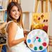 Zaldui Paint Tray Palettes - 6 Pack Kids Plastic Painting Palette Set - Buy Online on GoSupps.com