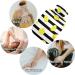 NAANLE Striped Lemon Heat Bottle - 1L Transparent Hot Water Bottle with Cover for Bed & Pain Relief - Ideal for Heat & Cold Therapy - Buy Online on GoSupps.com