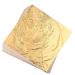 100pcs Imitation Gold Leaf for Arts, Gilding Crafting, Painting, Furniture Decoration, Imitation Gold Foil Sheets 5.5" x 5.5" (Gold-100pcs)