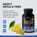 Omega 3 Fish Oil 3600 mg - Omega 3 Supplement | EPA & DHA - Heavy Metals Free - Heart Brain & Joint Support - Purified Fish Oil for Men & Women - Lemon Flavored - Made in USA 90 Softgels - Buy Online on GoSupps.com