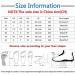 Women's Casual Summer Wedge Sandals - Breathable Slip-On Platform Sandals (Size 8, Black) - Buy Online on GoSupps.com