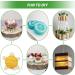 6pcs Natural Luffa Sponge Set - Eco-Friendly Shower & Kitchen Scrubbers for Exfoliating & Peeling - Buy Online on GoSupps.com