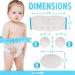 JJ Care Umbilical Hernia Belt for Newborns | Breathable Baby Belly Button Band with Compression Pads | Fits 15-22 Inches Waist | fajeros para bebes recien nacidos - Buy Online on GoSupps.com