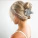 6PCS Flower Claw Clips Set - Cute Matte Hair Claws for Strong Hold - Hair Accessories for Women and Girls - White, Grey, Black, Khaki, Coffee - Buy Online on GoSupps.com