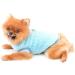 Buy Smalllee Lucky Store Pet Sherpa Fleece Sweater Vest Cozy Turtleneck for Small Dogs & Cats Perfect for Autumn Winter Blue M Medium - Buy Online on GoSupps.com
