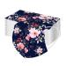 Lulupi 50 pieces one-way oral protection oral protection Pustblume printed 3 layer once mns dandelion motif neckerchief mouth and nose protection.