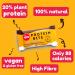 Vive Protein Bites - Gluten Free High Fibre Vegan Snacks, Salted Caramel Flavour Mini Protein Bars, Dark Chocolate Coated, 6 Count (Pack of 1) - Buy Online on GoSupps.com