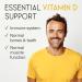 Vitamin D3 4000 IU High Strength Supplement - 180 Softgel Capsules for Strong Bones & Immune System - Cholecalciferol D3 Vitamins 4000IU for Muscles & Teeth - 180 Count - Buy Online on GoSupps.com