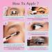DIY Cluster Lashes 156 pcs D Curl 10-16mm | Soft Volume Individual Lash Extensions - Rose 1 - Buy Online on GoSupps.com