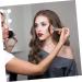 FRCOLOR 10 Pcs Loose Powder Makeup Brush Set - Fluffy Fan & Flat Brushes for Face - Short Handle Essential Tools for Flawless Makeup - Buy Online on GoSupps.com