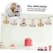 BCOATH 24pcs Candy Bag Refillable Advent Calendar Bags for Candy Christmas Sack Bag Candy Sacks Cloth - Buy Online on GoSupps.com