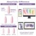 Gellen Gel Nail Polish Kit - 6 Colors Summer Set | Blues & Purples | Soak Off Manicure DIY Salon | Light Violet Ice Crystals - Buy Online on GoSupps.com