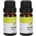 Natural Aromatherapy Massage Oil - Relaxation & Soothing Body Wellness - 10ml x 2 Bottles (Lemon) - Buy Online on GoSupps.com