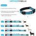 Airtag Dog Collar | IP68 Waterproof & Reflective Apple Air Tag Keeper for Medium Dogs | Durable Blue Dog Collar (Large) - Buy Online on GoSupps.com