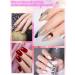 Kalolary 6 Colors Nail Polish Pen - Christmas 3 in 1 Gel Brush for DIY Nail Art - No Base or Top Coat Needed - Buy Online on GoSupps.com