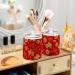Buy Gaireg Oriental Year of the Rabbit Plastic Bathroom Glasses - 2 Pack for Cotton Balls Swabs Dental Floss | International Shipping Available - Buy Online on GoSupps.com