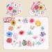 Knaid Flower Stickers Set (360 Pieces) Decorative Assorted Floral Sticker for Scrapbooking Planner Bullet Journals Supplies - Buy Online on GoSupps.com