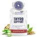 NATION HEALTH MD Thyro Support - Thyroid Supplement with Selenium, Bladderwrack & Zinc - Thyroid Health for Women & Men - Vegan, Non GMO, Gluten Free - 120 Capsules