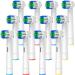 Replacement Toothbrush Heads Compatible with Oral B Braun 12 Pcs Professional Electric Toothbrush Heads Brush Heads Compatible with Oral B Replacement Heads Refill 7000/Pro 1000/9600/500/3000/8000 1 Count (Pack of 12)