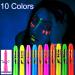 10 Color UV Black Light Face & Body Paint - Glow Sticks Makeup Kit for Kids & Adults | Neon Halloween Party Supplies - Buy Online on GoSupps.com