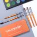 TEXAMO 5Pcs Eyeshadow Brushes Set for Blending Eyeshadow, Eyeliner, Crease, Eyebrow - Travel Eye Brush Kit Wooden - Buy Online on GoSupps.com