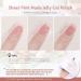 GAOY Jelly Nude Pink Gel Nail Polish Set - 6 Transparent Sheer Colors Kit - Buy Online on GoSupps.com