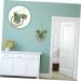 Abaodam 2pcs Shamrock Wooden Sign Hanging Front Door Wreaths Irish Party Wood St. Patrick's Day Pendants - Buy Online on GoSupps.com