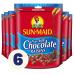 Sun-Maid Chocolate Covered Raisins Snacks, Pure Milk Chocolate Raisins, 7 oz Resealable Bags (Pack of 6)