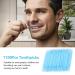 1100PCS Double-Headed Toothpick Set - Teething-Gripped Dental Picks with Storage Box for Oral Care (Blue) - Ideal for International Shipping - Buy Online on GoSupps.com